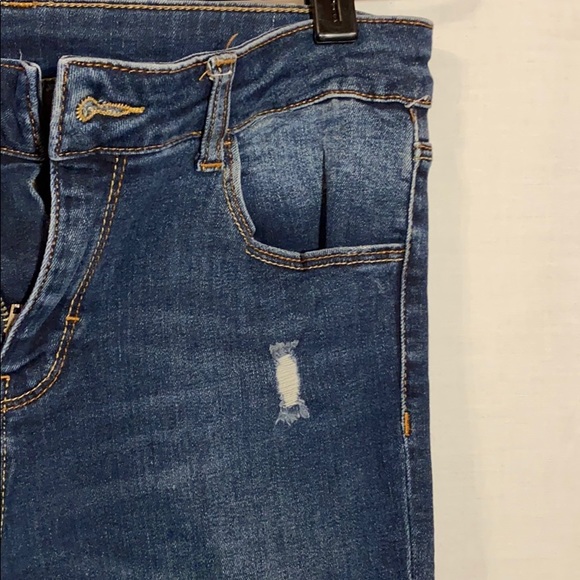 Women’s Zara Basic ripped skinny jeans - Picture 4 of 8